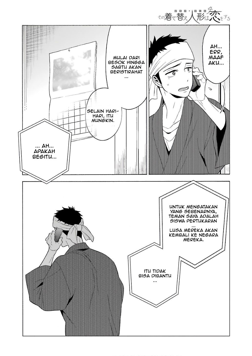 Sono Bisque Doll wa Koi wo suru Chapter 08 Bahasa Indonesia