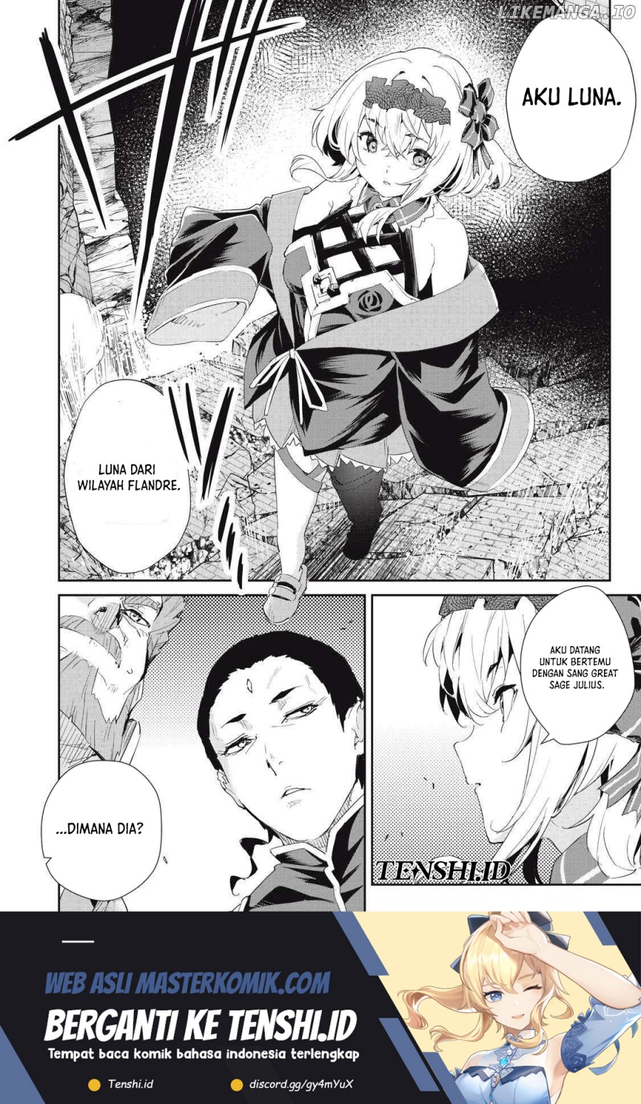 Sono Munou, Jitsuha Sekai Saikyou no Mahoutsukai chapter 19