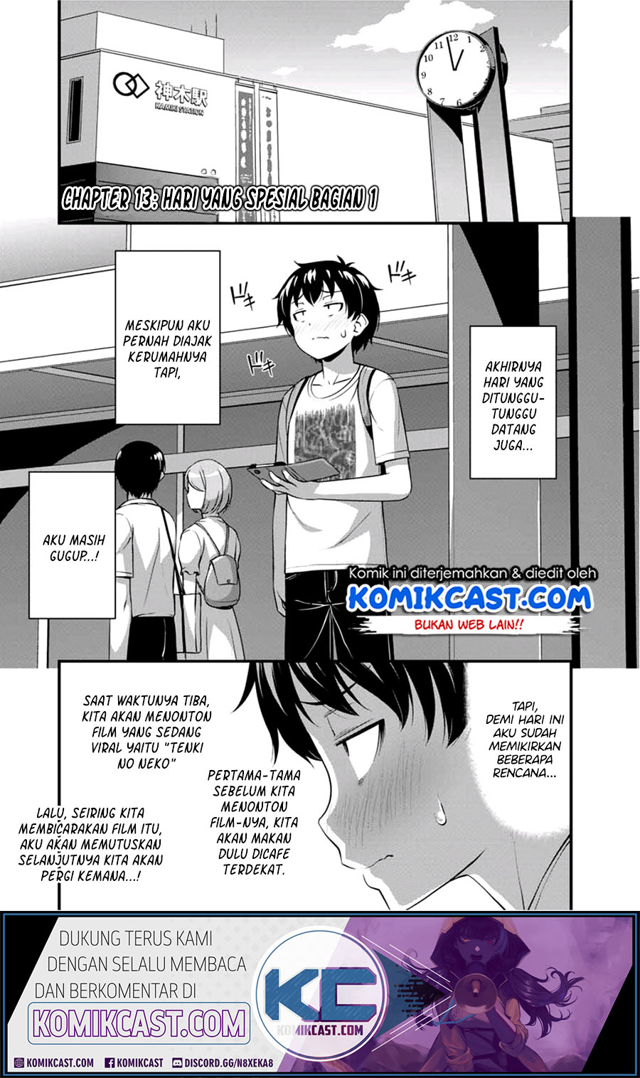 Sore wa rei no Shiwaza desu Chapter 13 Bahasa Indonesia
