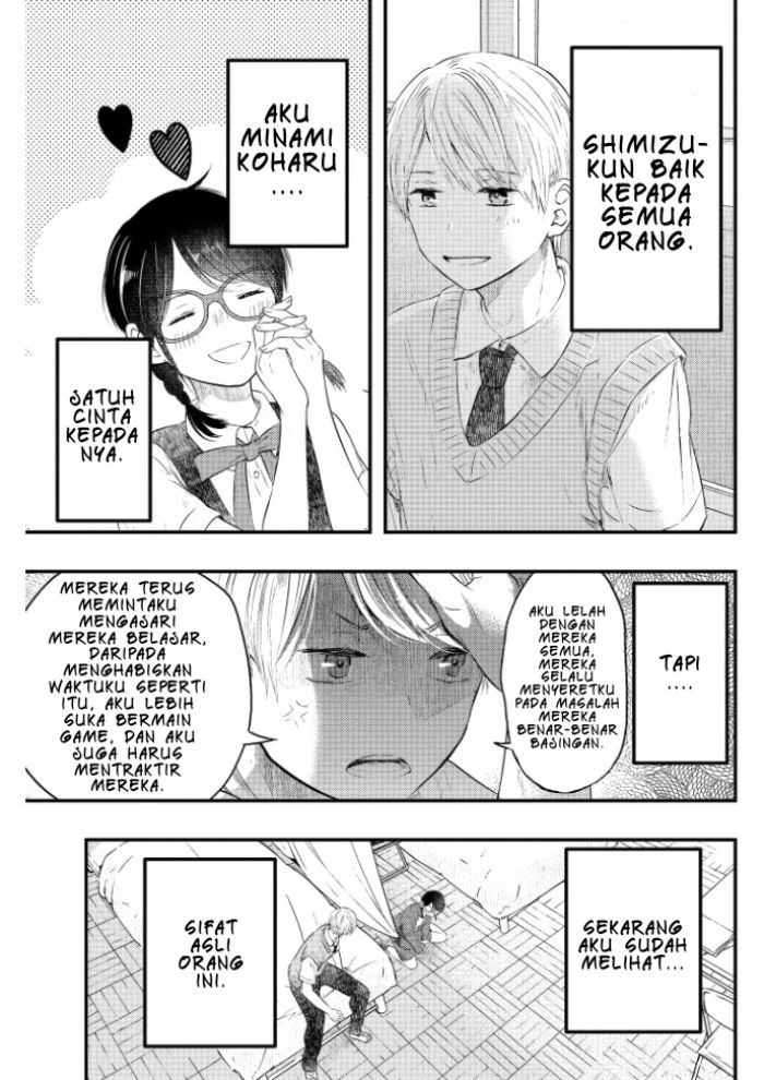 Sotodura Danshi no Shimizu-kun Chapter 02 Bahasa Indonesia