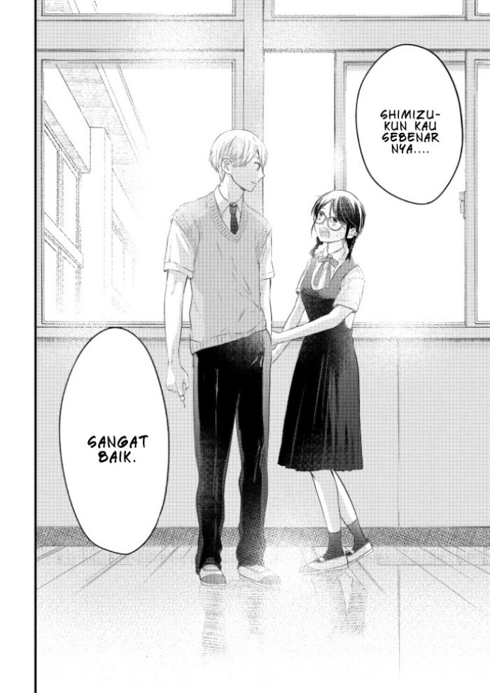 Sotodura Danshi no Shimizu-kun Chapter 02 Bahasa Indonesia