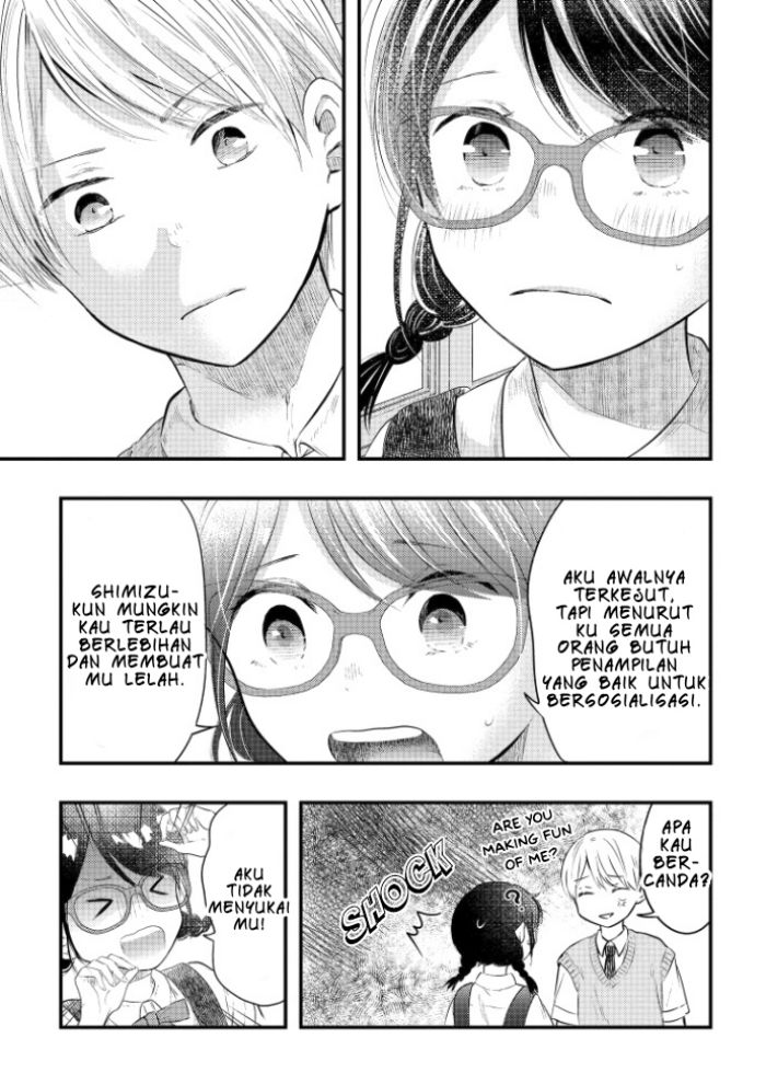 Sotodura Danshi no Shimizu-kun Chapter 02 Bahasa Indonesia