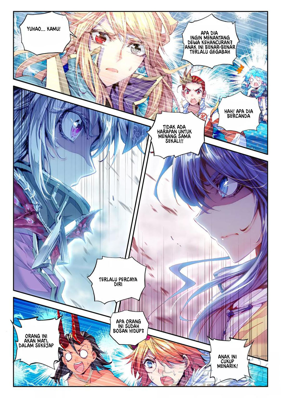 Soul Land – Legend of the God’s Realm Chapter 42.2 Bahasa Indonesia