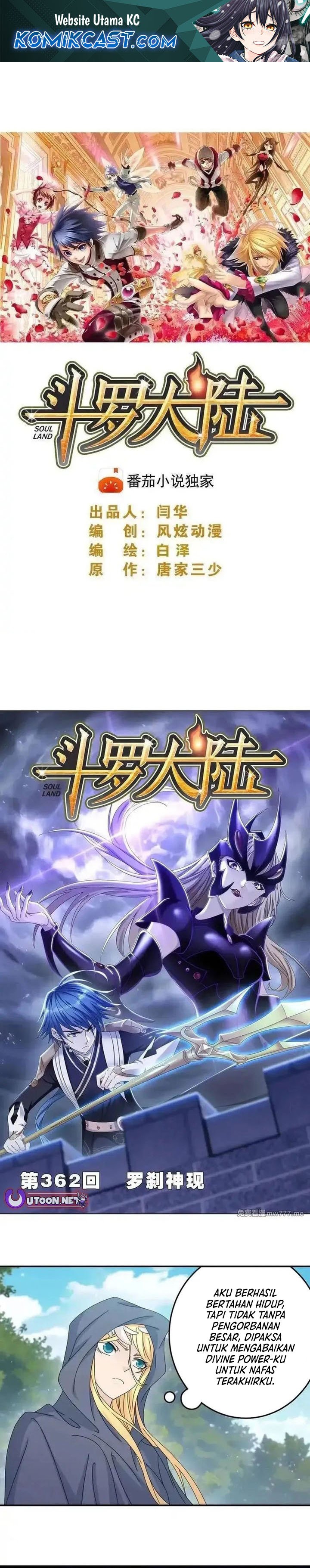Soul Land Chapter 362 Bahasa Indonesia
