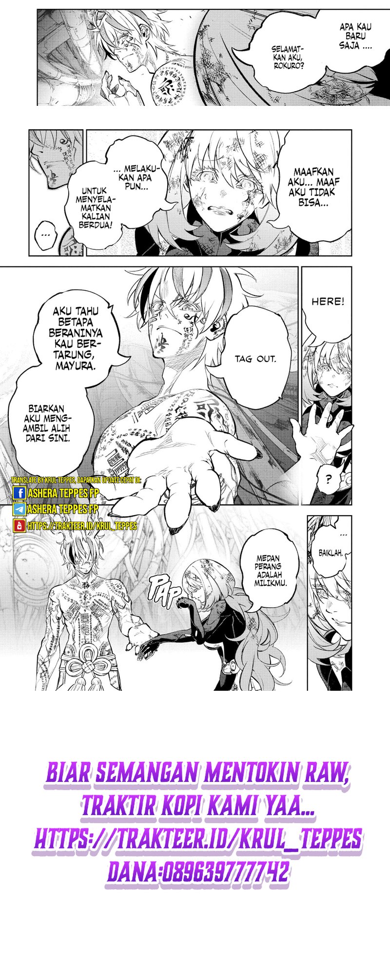 Sousei no Onmyouji Chapter 113 Bahasa Indonesia