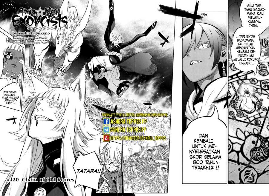 Sousei no Onmyouji Chapter 120 Bahasa Indonesia