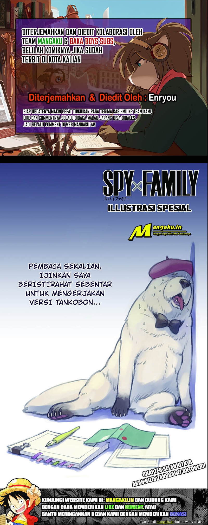 Dilarang COPAS - situs resmi www.mangacanblog.com - Komik spy x family 053.5 - chapter 53.5 54.5 Indonesia spy x family 053.5 - chapter 53.5 Terbaru 0|Baca Manga Komik Indonesia|Mangacan