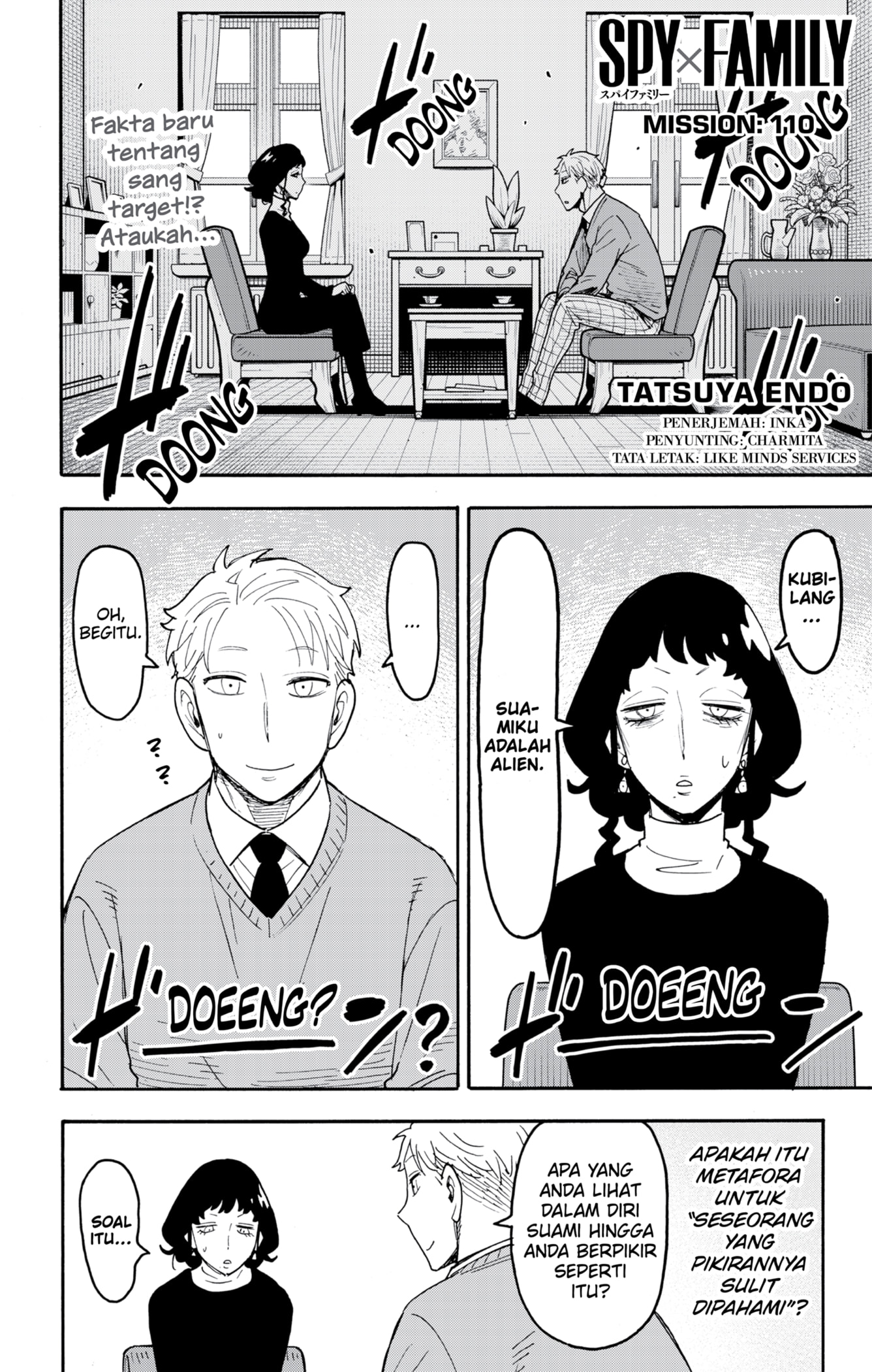 Spy X Family Chapter 110 Bahasa Indonesia