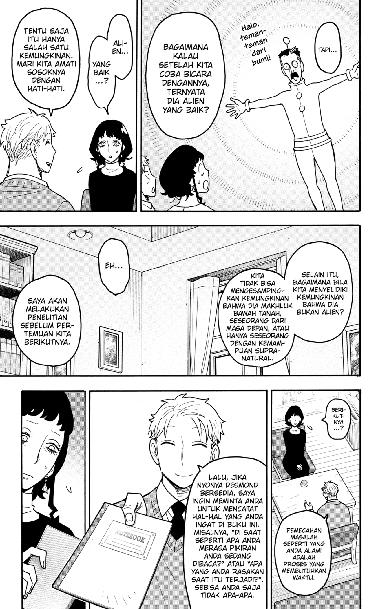 Spy X Family Chapter 110 Bahasa Indonesia