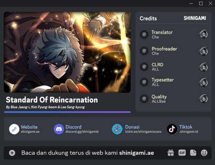 Standard of Reincarnation chapter 140