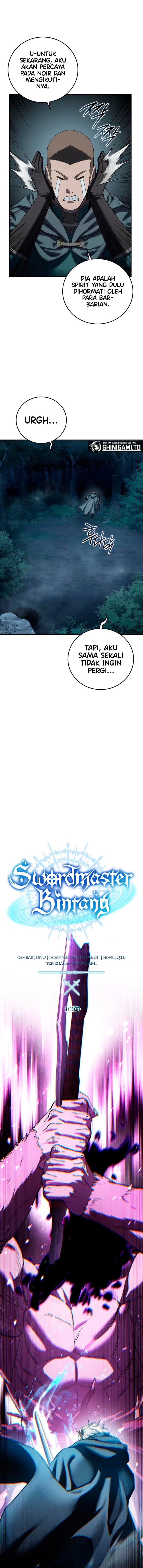 Star-Embracing Swordmaster Chapter 100 Bahasa Indonesia