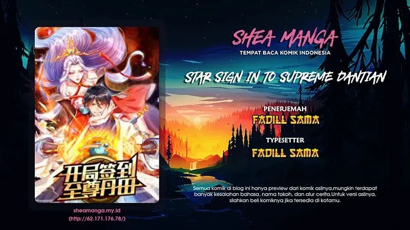 Star Sign In To Supreme Dantian chapter 94