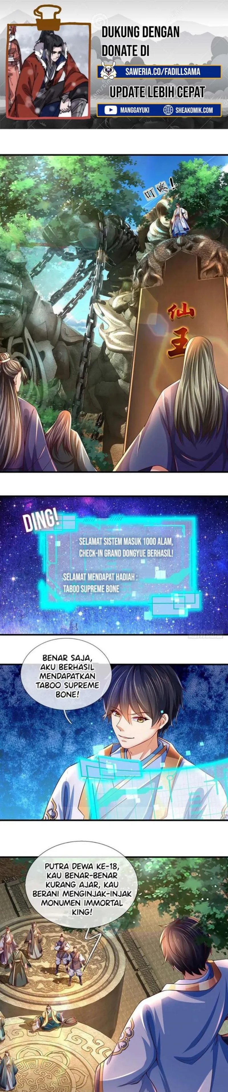 Star Sign In To Supreme Dantian Chapter 169 Bahasa Indonesia