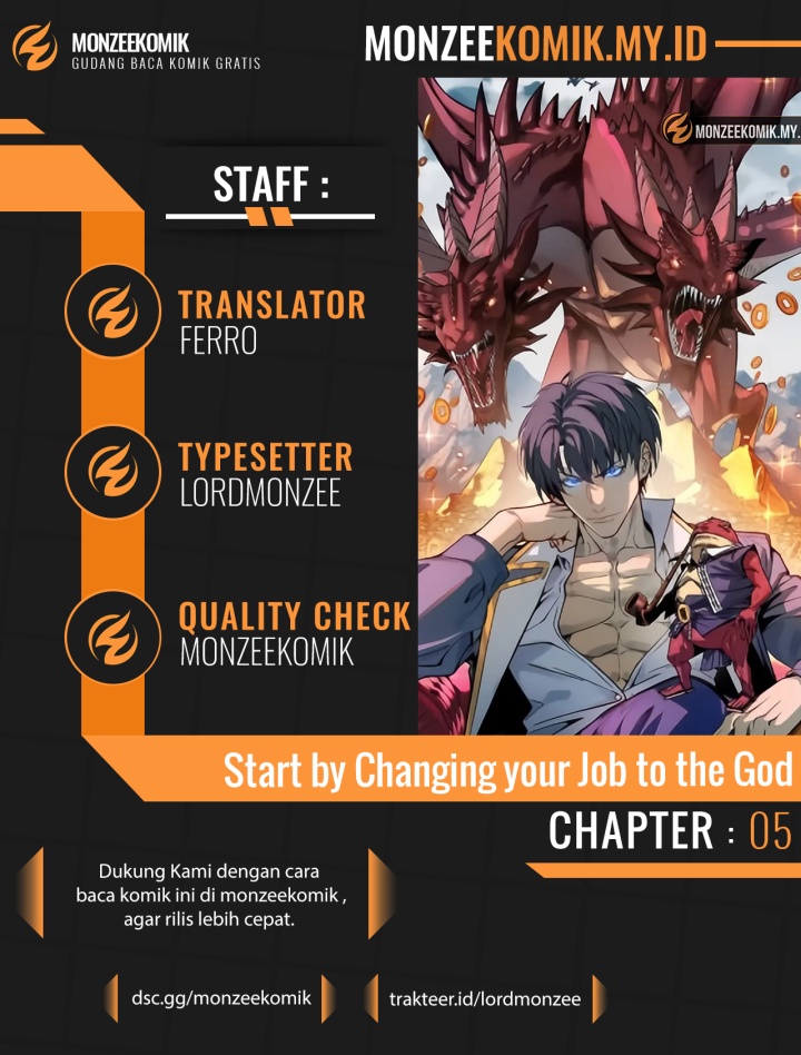 Start by changing your job to the God of Wealth and taming billions of divine pets! Chapter 05 Bahasa Indonesia