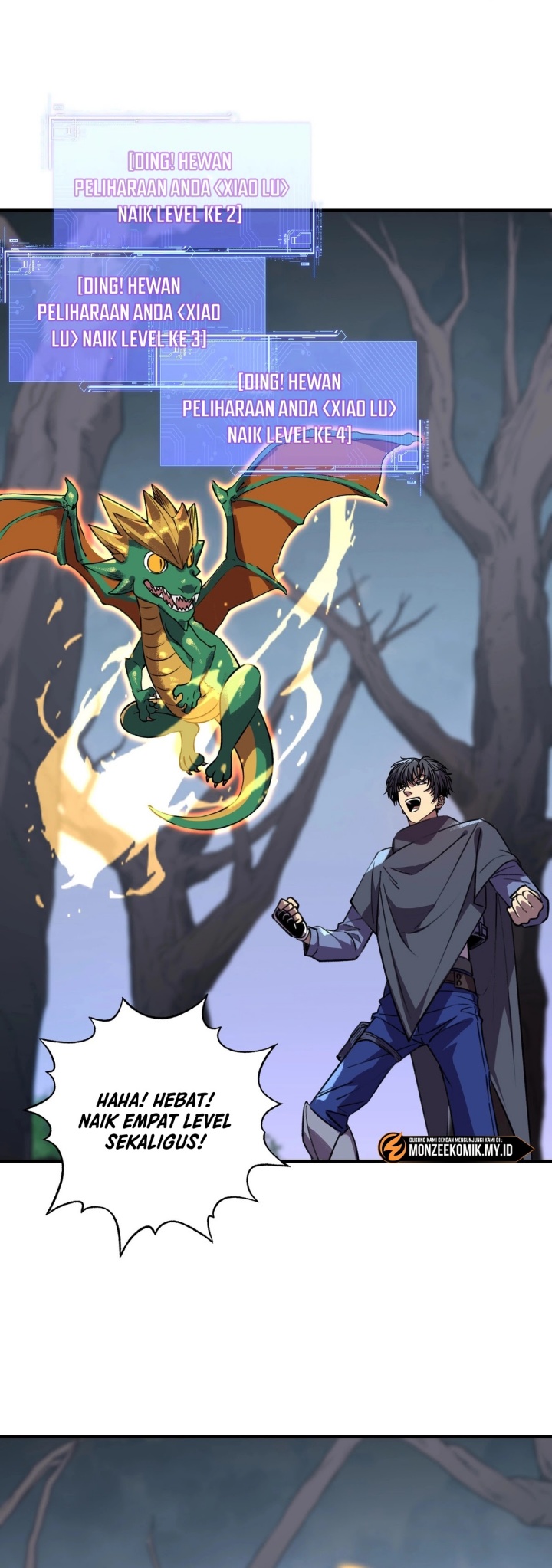 Start by changing your job to the God of Wealth and taming billions of divine pets! Chapter 05 Bahasa Indonesia