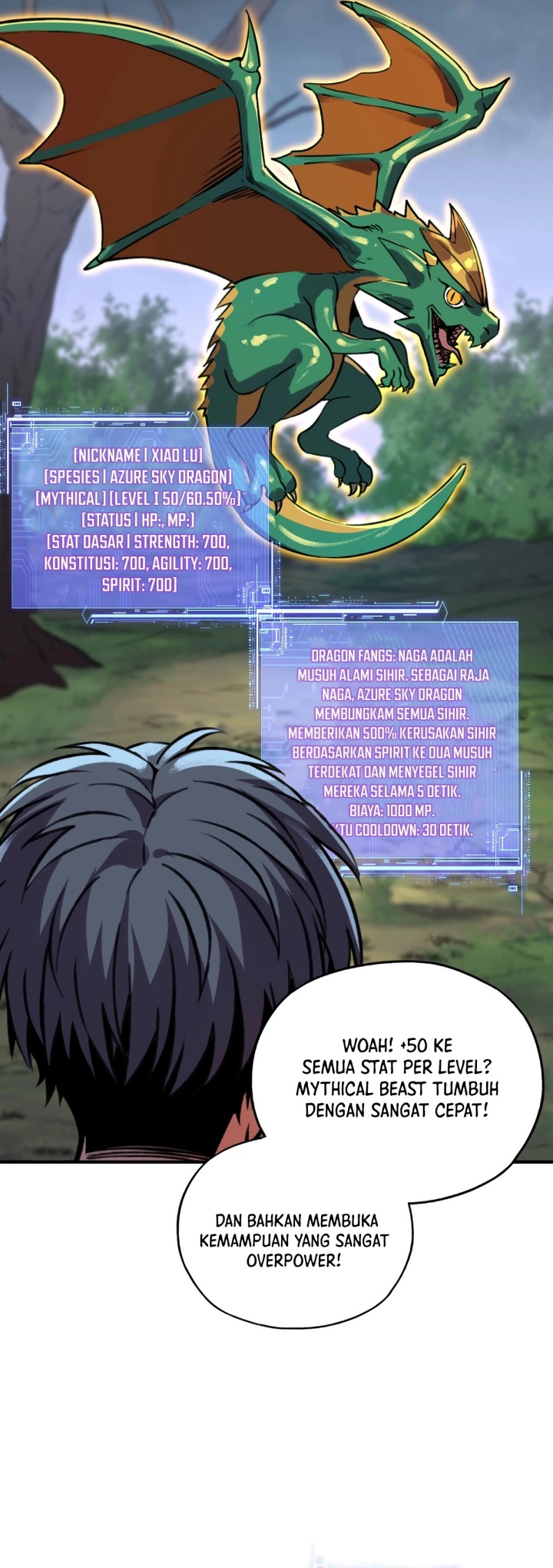 Start by changing your job to the God of Wealth and taming billions of divine pets! Chapter 05 Bahasa Indonesia