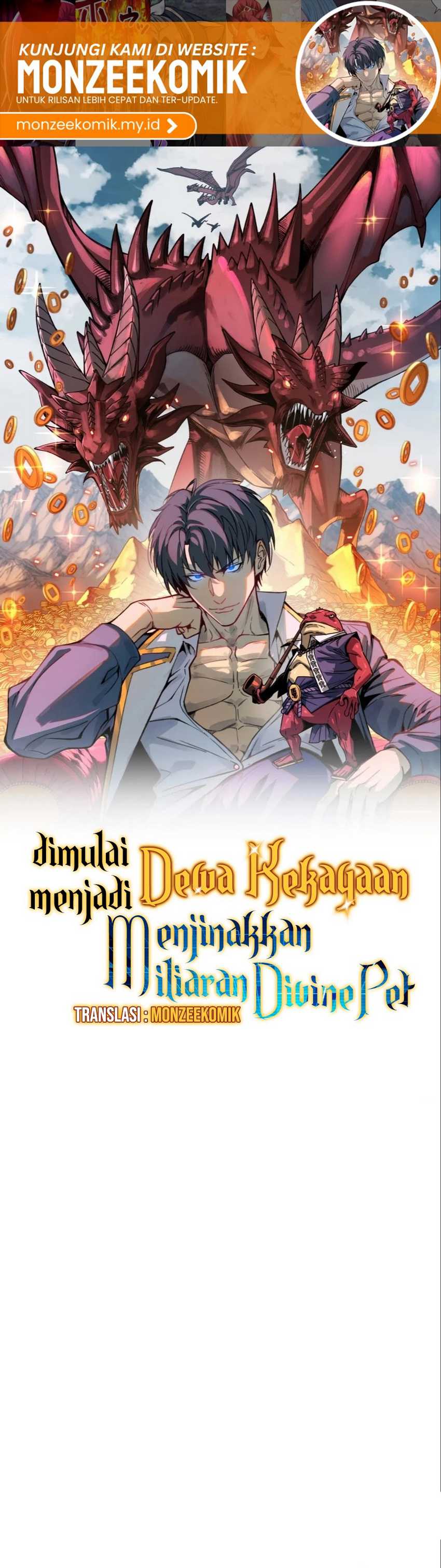 Start by changing your job to the God of Wealth and taming billions of divine pets! Chapter 10 Bahasa Indonesia