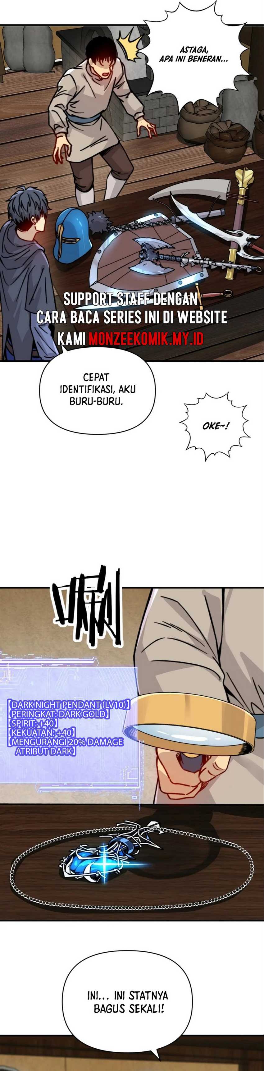 Start by changing your job to the God of Wealth and taming billions of divine pets! Chapter 10 Bahasa Indonesia