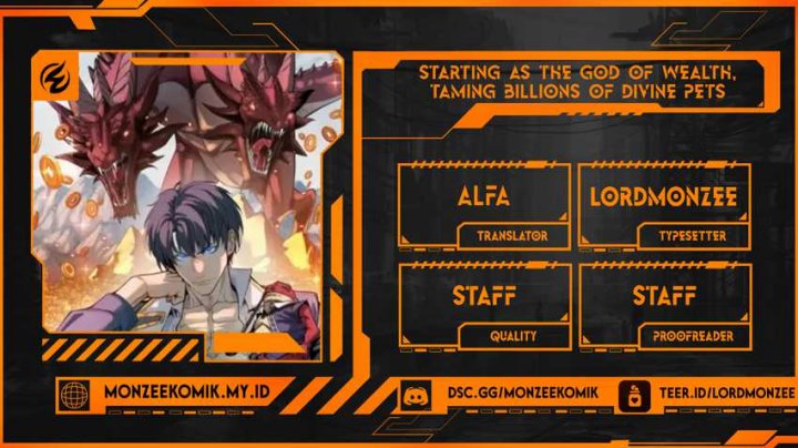 Start by Changing Your Job to the God of Wealth and Taming Billions of Divine Pets! Chapter 22 Bahasa Indonesia