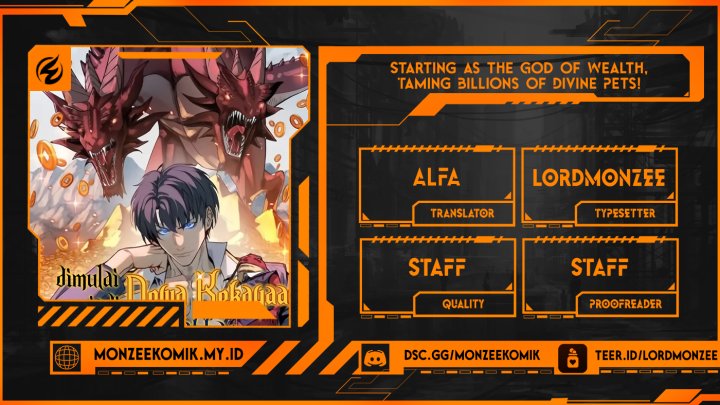 Start by Changing Your Job to the God of Wealth and Taming Billions of Divine Pets! Chapter 24 Bahasa Indonesia