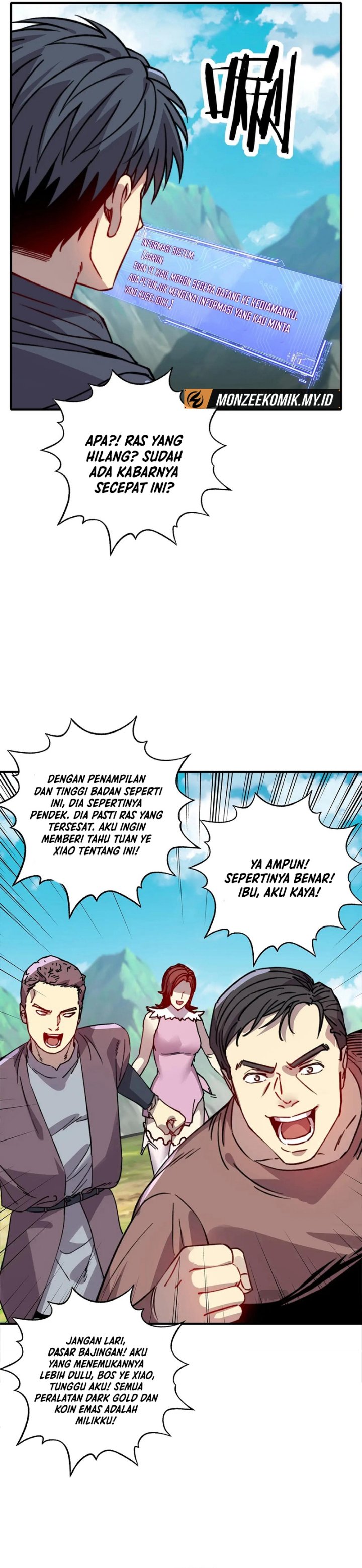 Start by Changing Your Job to the God of Wealth and Taming Billions of Divine Pets! Chapter 24 Bahasa Indonesia