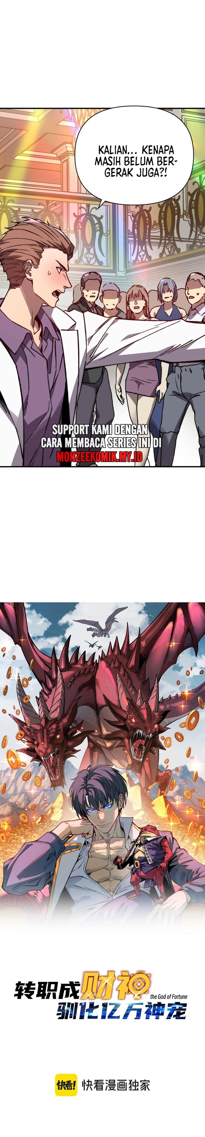 Start by changing your job to the God of Wealth and taming billions of divine pets! chapter 34