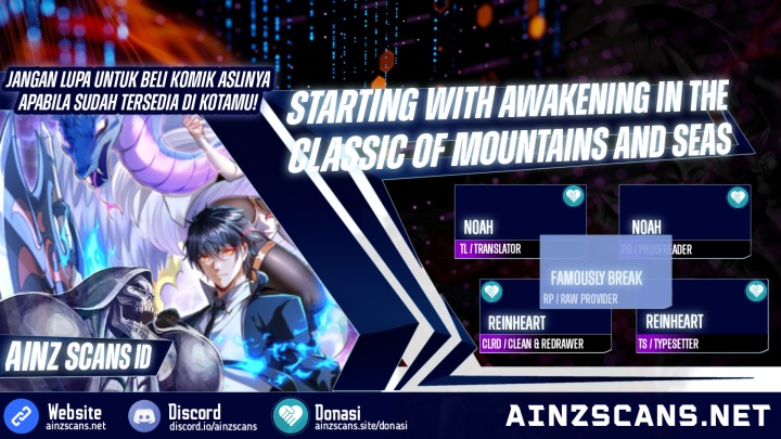 Starting With Awakening in the Classic of Mountains and Seas Chapter 03 Bahasa Indonesia