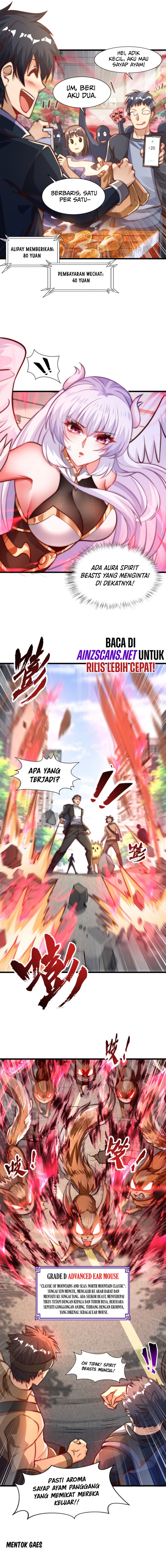 Starting With Awakening in the Classic of Mountains and Seas Chapter 03 Bahasa Indonesia