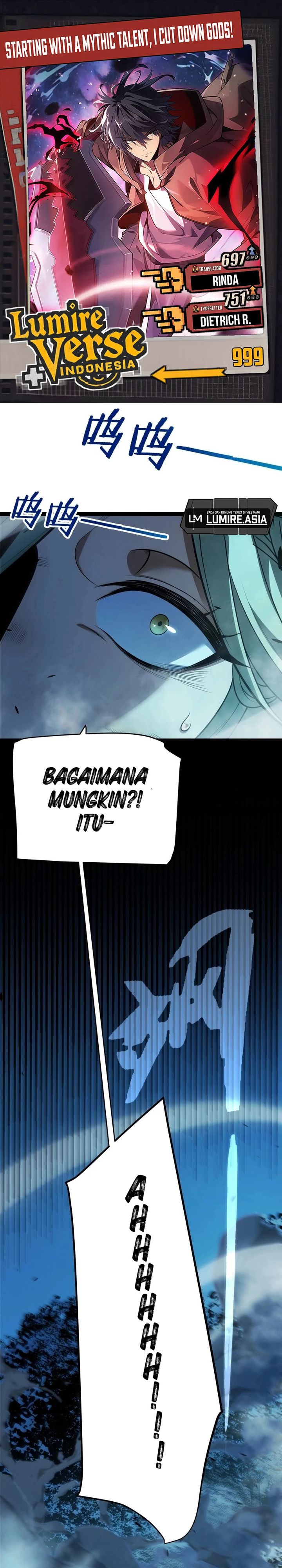 Starting with a Mythic Talent, I Cut Down Gods! Chapter 09 Bahasa Indonesia