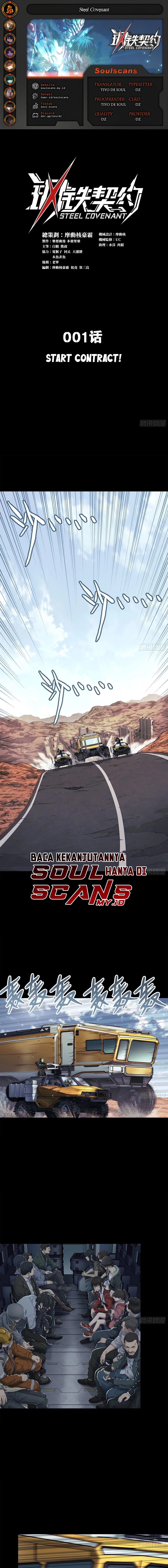 Steel Covenant Chapter 01 Bahasa Indonesia