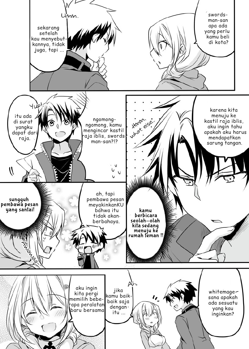 Story of the White Mage Who Can Read the Swordman’s Heart Chapter 08 Bahasa Indonesia