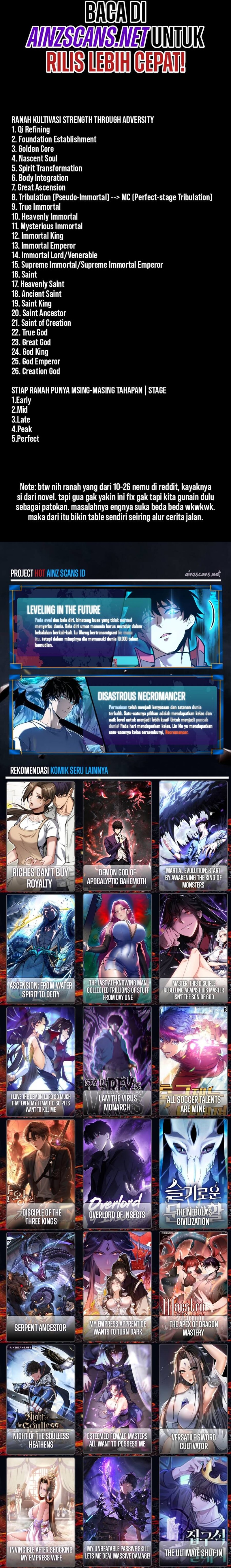 Strength Through Adversity, My Cultivation Knows No Limits Chapter 87 Bahasa Indonesia