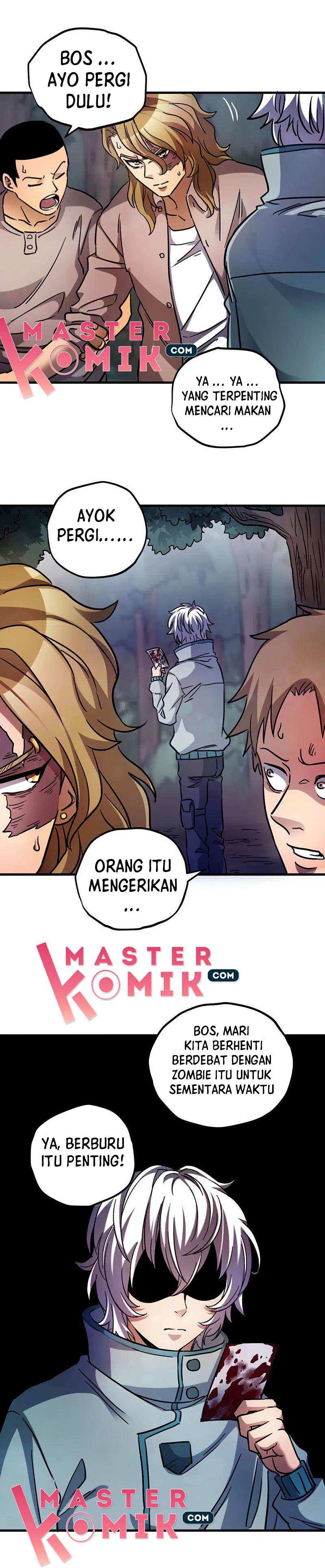 Strongest Evolution Of Zombie Chapter 46 Bahasa Indonesia