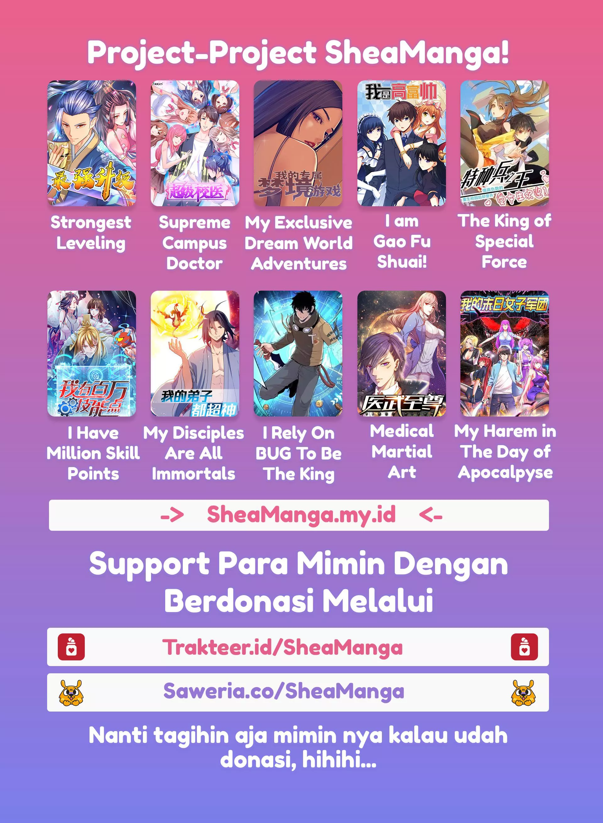 Strongest Leveling Chapter 218 Bahasa Indonesia