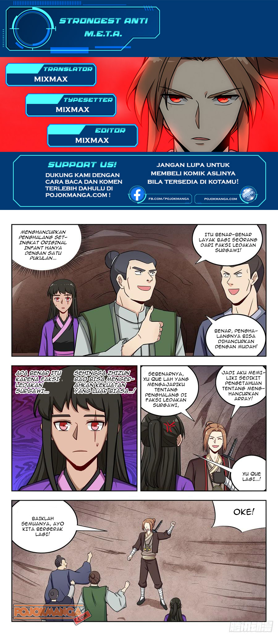 Strongest Anti M.E.T.A Chapter 234 Bahasa Indonesia