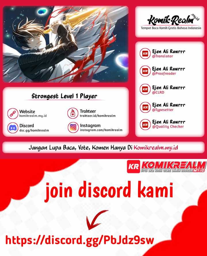 Strongest Level 1 Player Chapter 07 Bahasa Indonesia