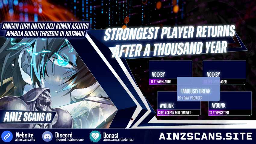 Strongest Player Returns After A Thousand Years Chapter 02 Bahasa Indonesia