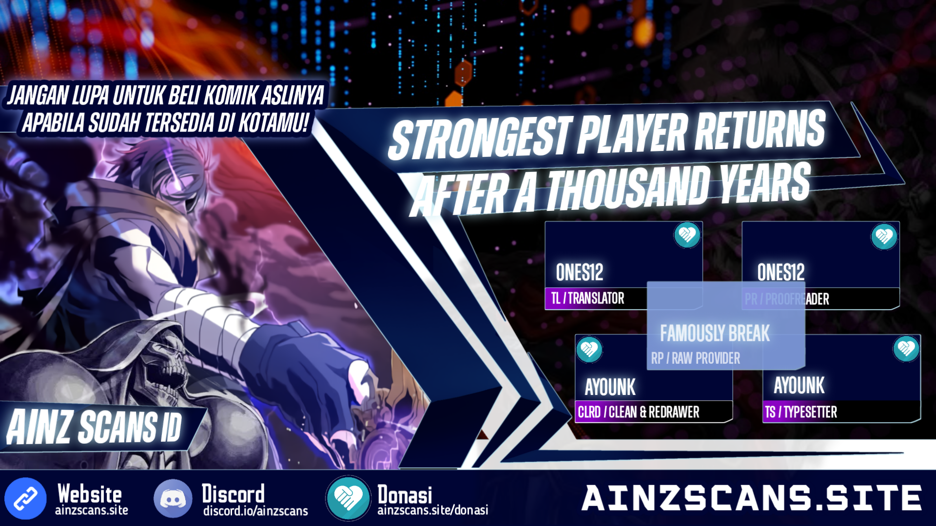 Strongest Player Returns After A Thousand Years Chapter 09 Bahasa Indonesia