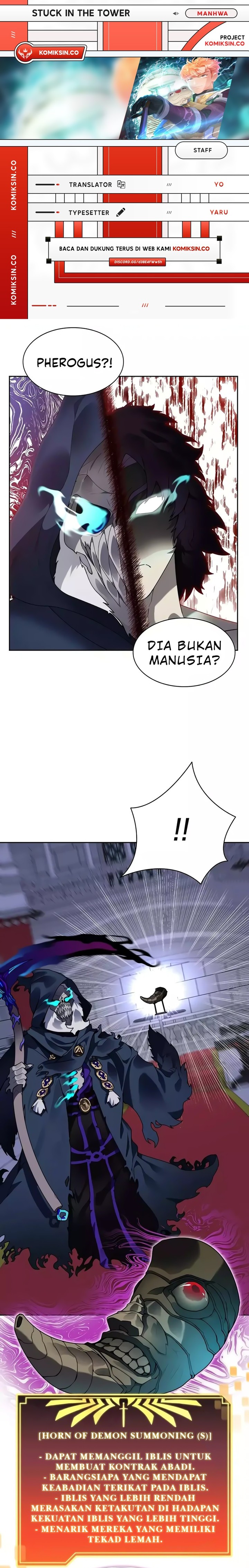 Stuck in the Tower Chapter 61 Bahasa Indonesia