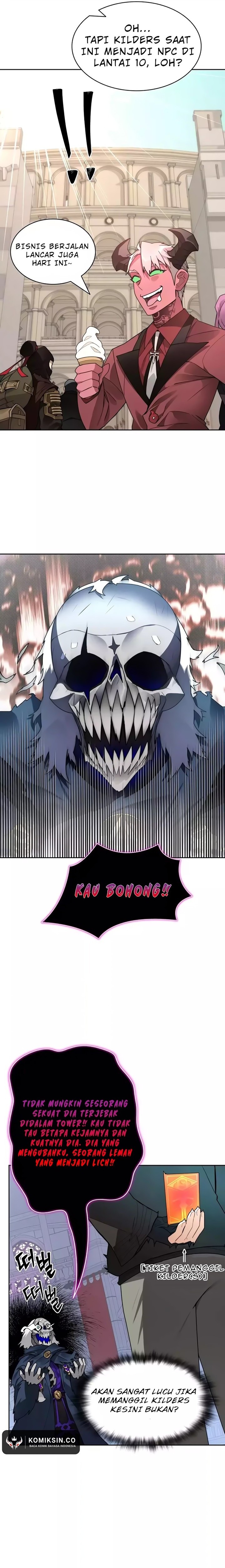 Stuck in the Tower Chapter 61 Bahasa Indonesia