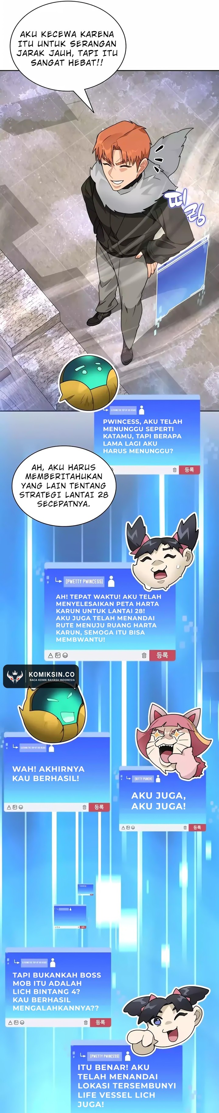 Stuck in the Tower Chapter 61 Bahasa Indonesia