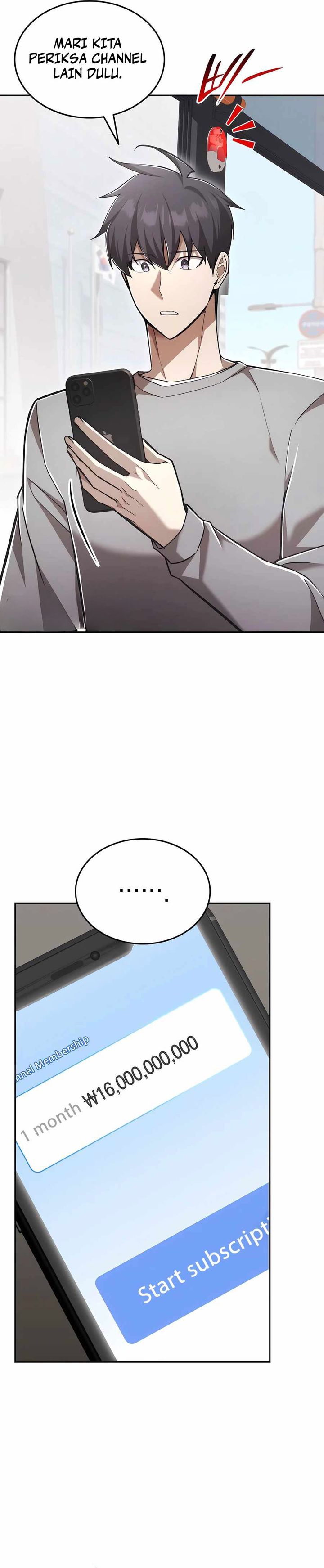 Subscribing to the Transcendent’s Channel Chapter 72 Bahasa Indonesia