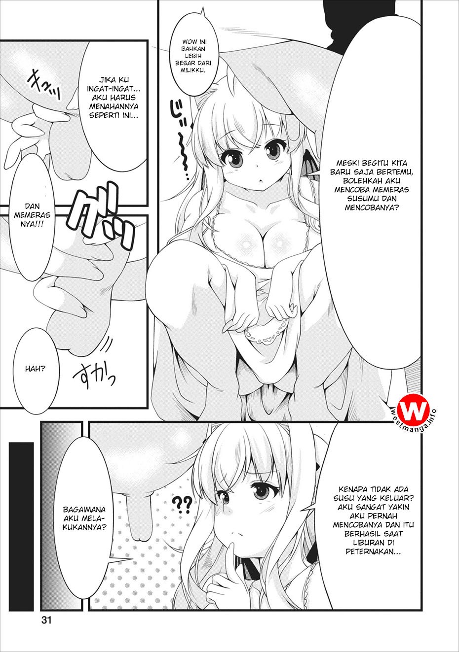 Succubus ni Tensei shita node Milk wo Shiborimasu Chapter 02 Bahasa Indonesia