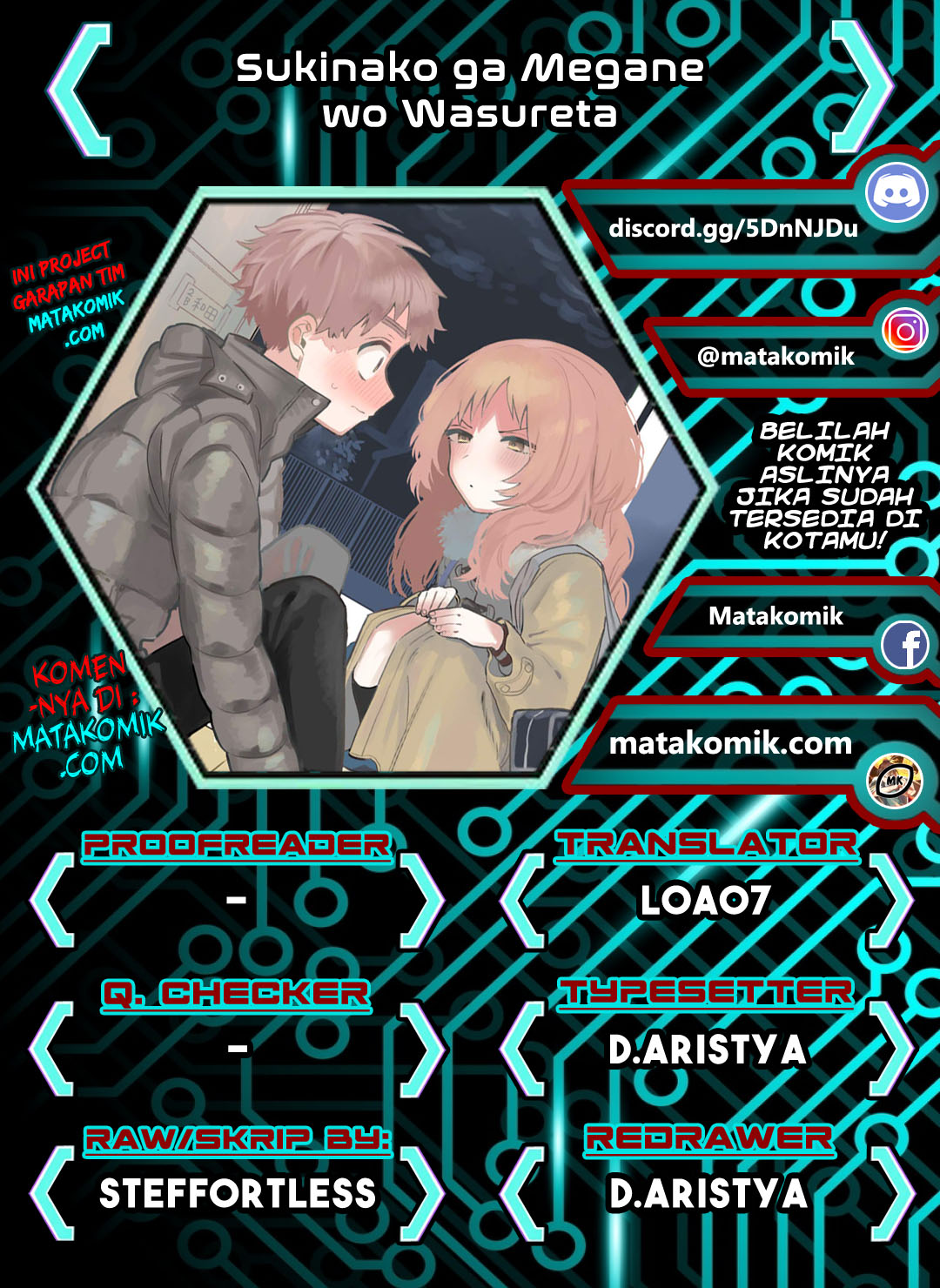 Sukinako ga Megane wo Wasureta Chapter 04 Bahasa Indonesia