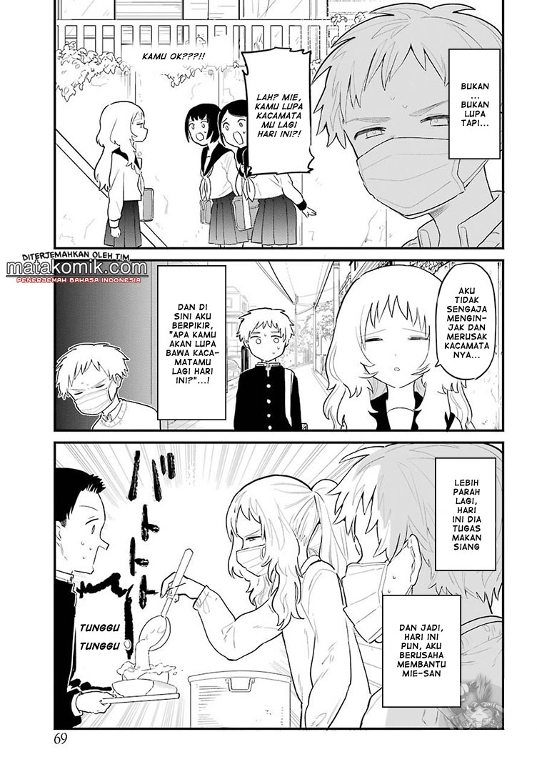 Sukinako ga Megane wo Wasureta Chapter 04 Bahasa Indonesia