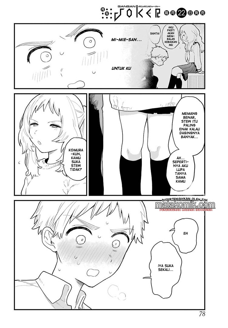 Sukinako ga Megane wo Wasureta Chapter 04 Bahasa Indonesia