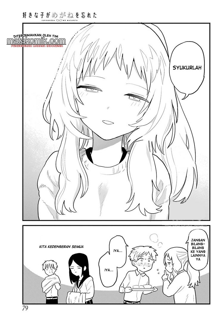 Sukinako ga Megane wo Wasureta Chapter 04 Bahasa Indonesia