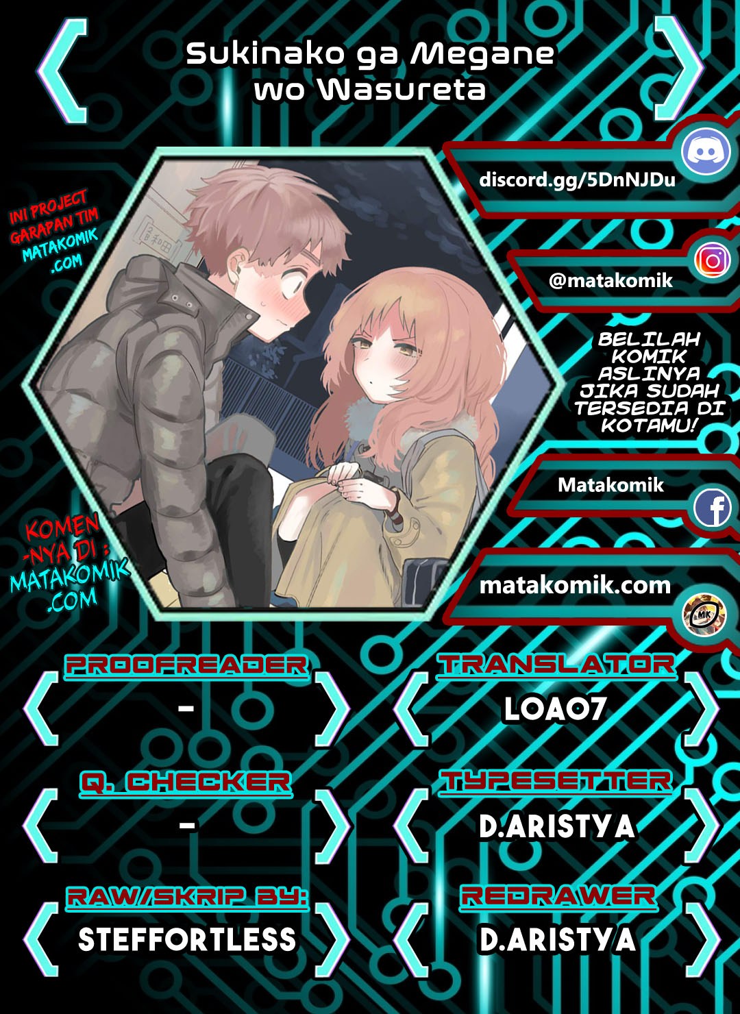 Sukinako ga Megane wo Wasureta Chapter 07 Bahasa Indonesia