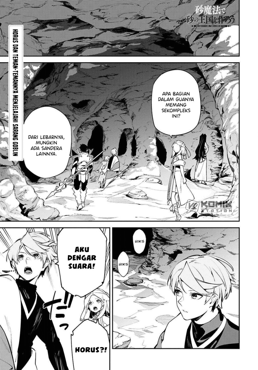 Suna Mahou de Suna no Oukoku o Tsukurou Chapter 10 Bahasa Indonesia