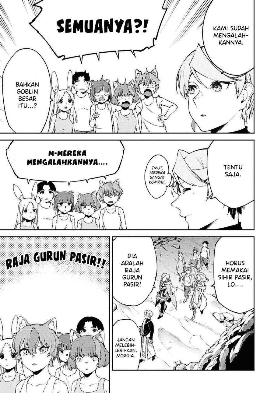 Suna Mahou de Suna no Oukoku o Tsukurou Chapter 10 Bahasa Indonesia